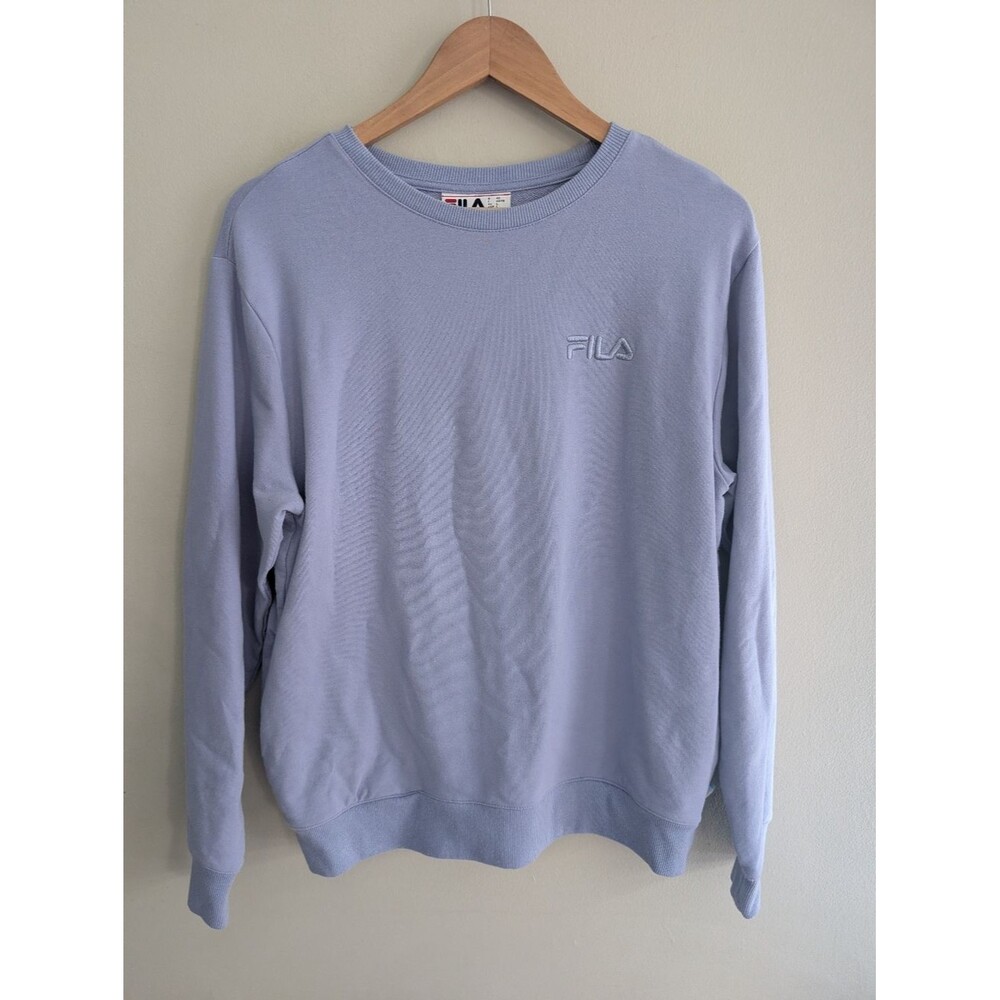 Fila Purple Athletic Sweatshirt Size L